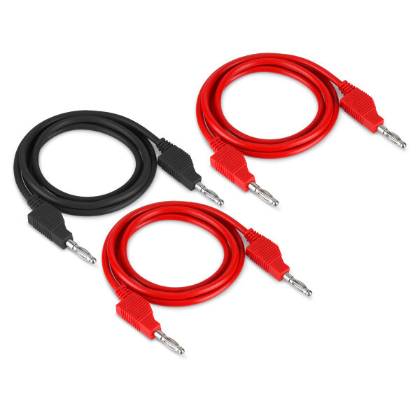 Kabelsatz 2x rot + 1x schwarz